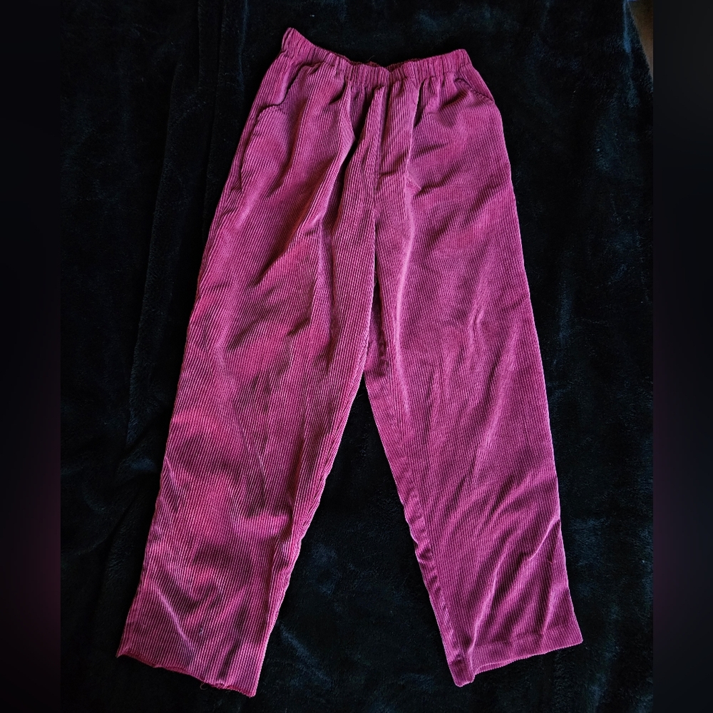 Red Corduroy Pants size Medium from BonWorth